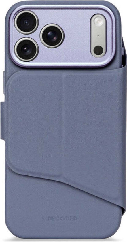 Decoded iPhone 17 Pro Max Textured Detachable Wallet Silikon Deksel - MagSafe Kompatibel - Forever Blue