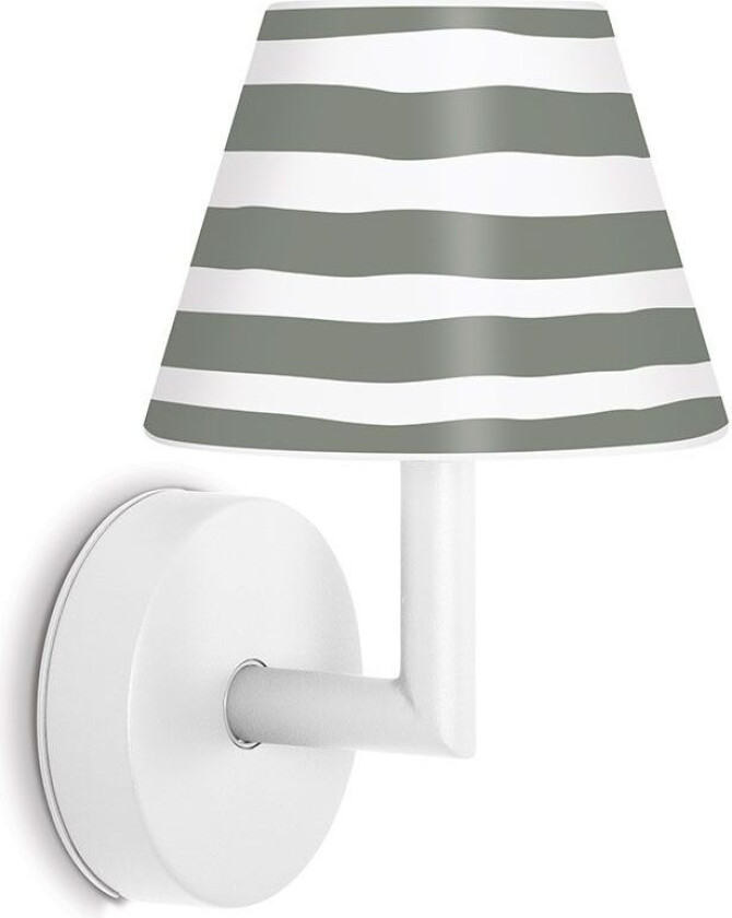 Add the Wally vegglampe White