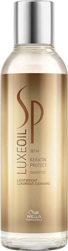 Wella System Professional Luxe Keratin Protein Shampoo, 200 ml  Shampoo