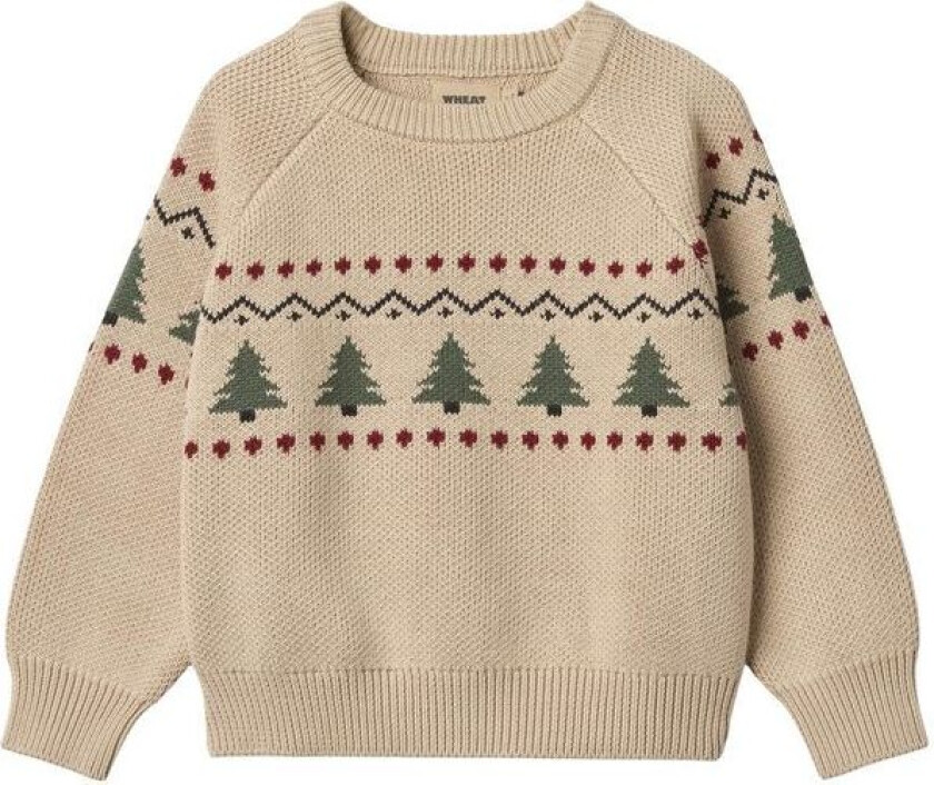 Balou strikket genser til barn, Warm Sand