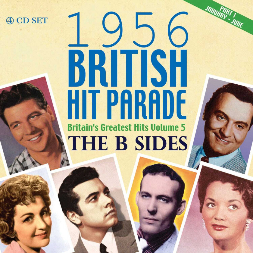 Diverse Artister 1956 British Hit Parade BSides Part 1 CD