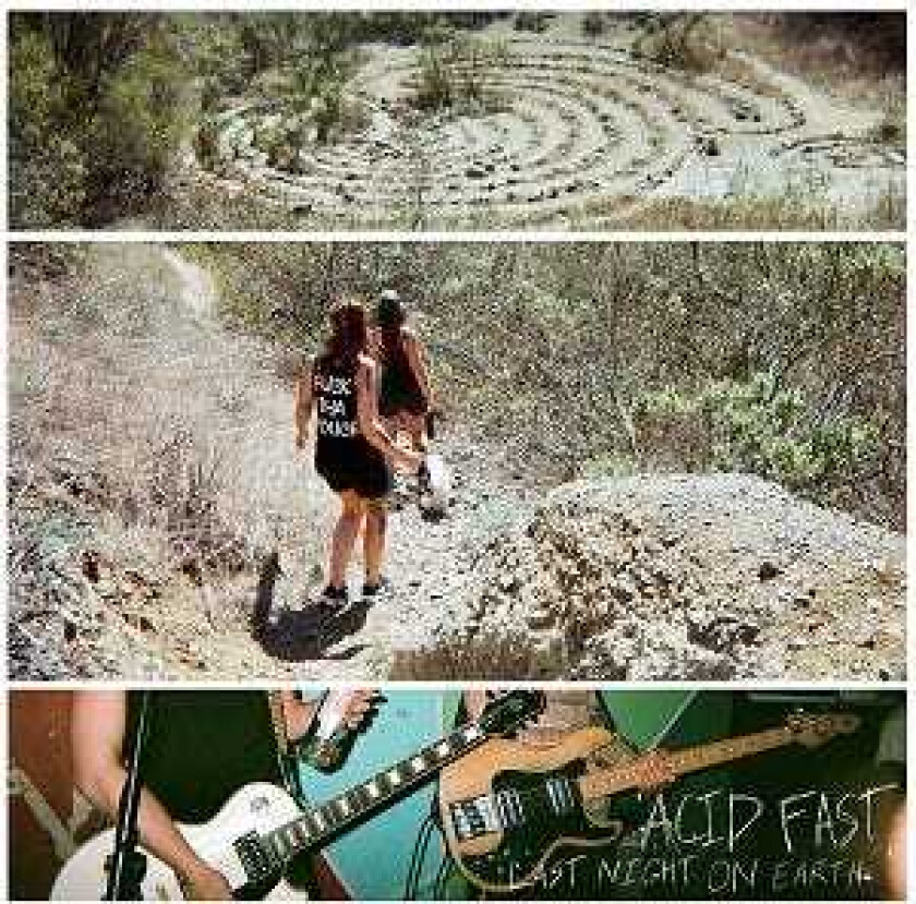 Acid Fast Last Night On Earth LP/Vinyl