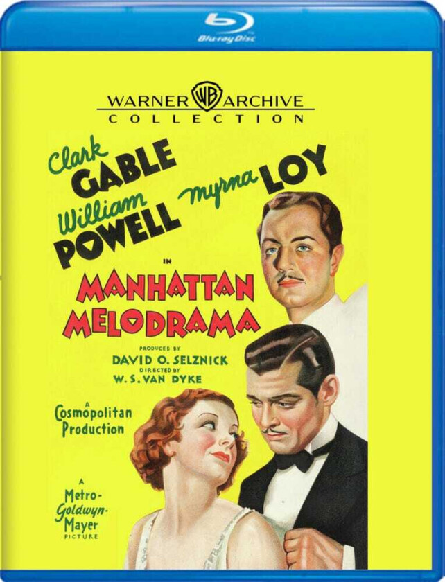 Manhattan Melodrama Bluray