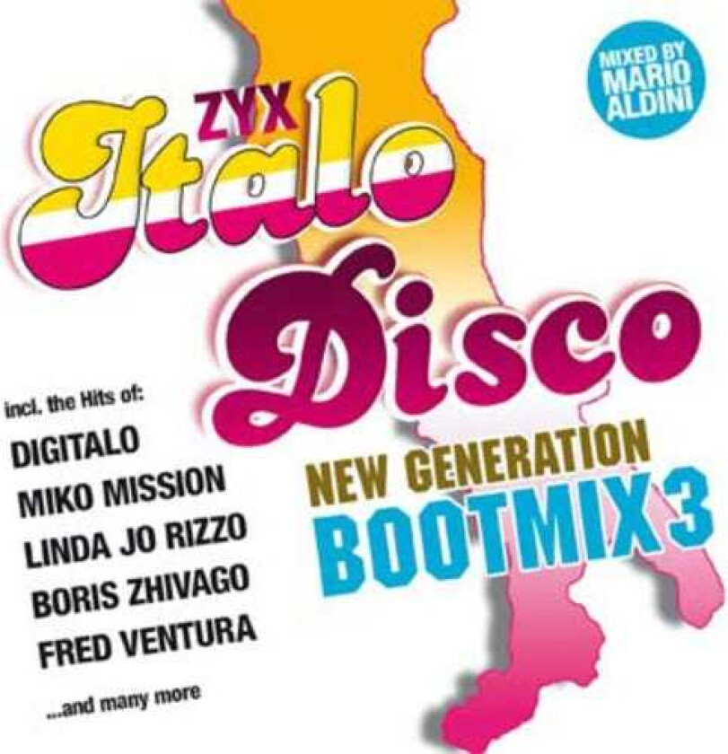 Diverse Artister Zyx Italo Disco New Generation Bootmix 3 LP/Vinyl
