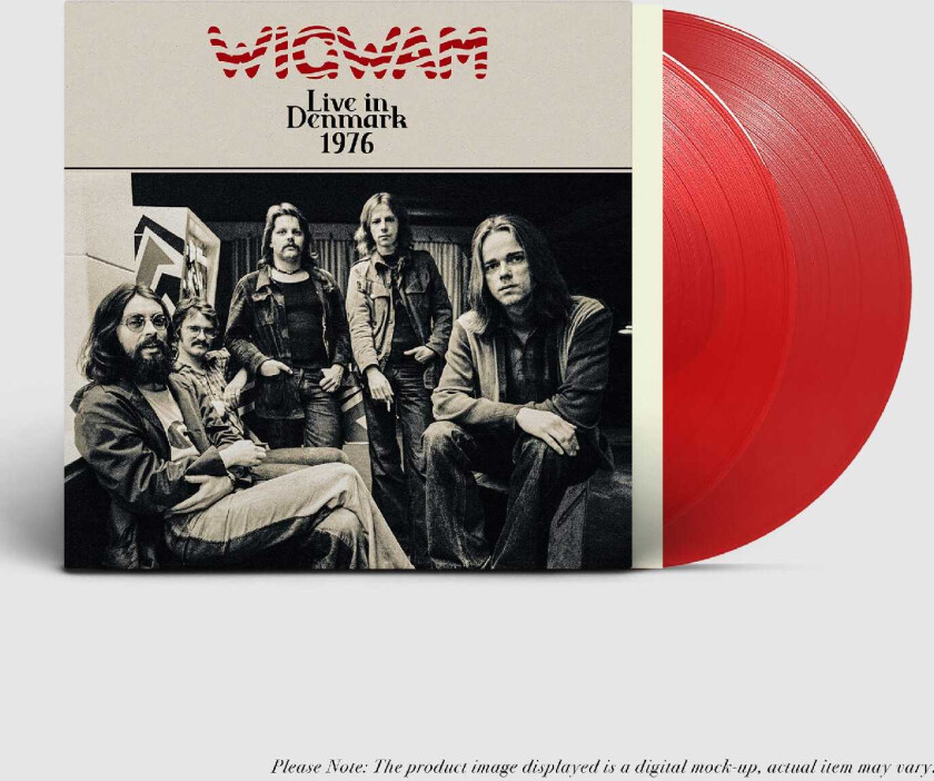 Wigwam Live in Denmark 1976 LP/Vinyl