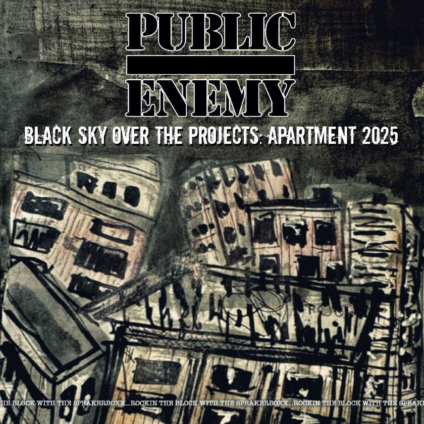 Public Enemy Black Sky Over The Projects: Apartment 2025 LP/Vinyl