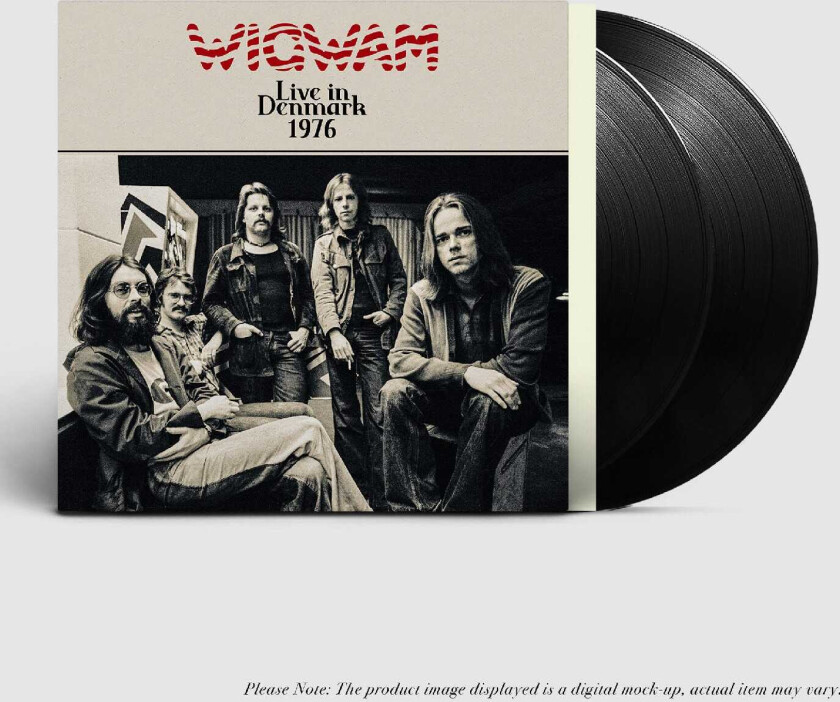 Wigwam Live in Denmark 1976 LP/Vinyl