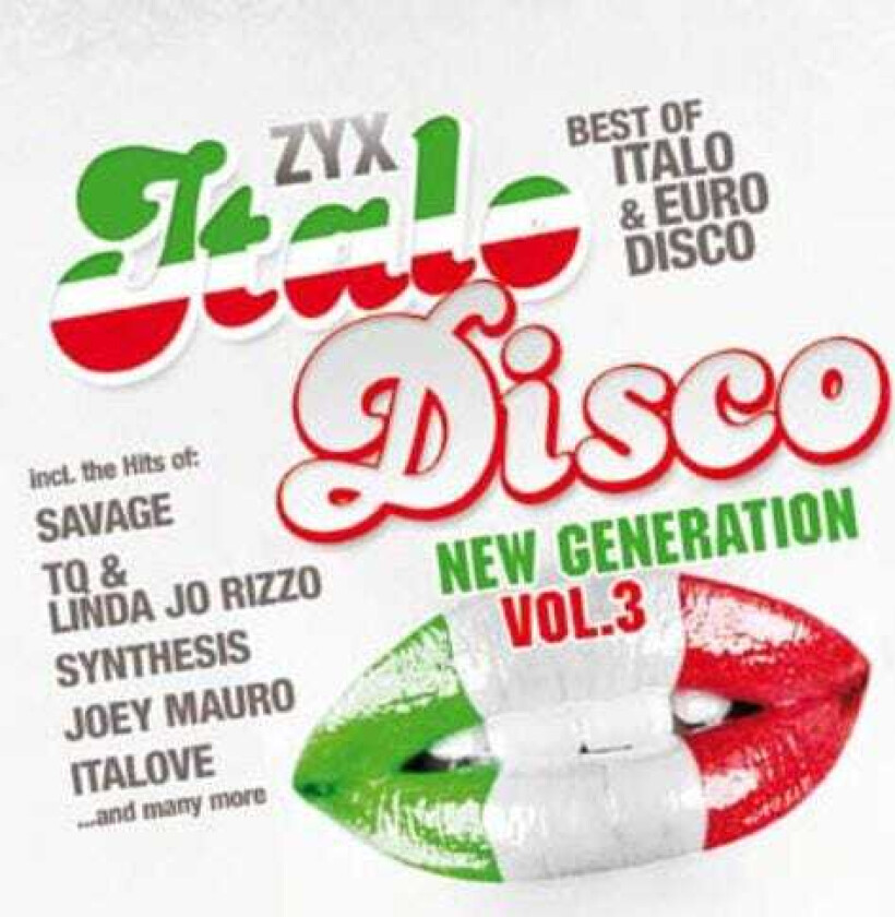 Diverse Artister Zyx Italo Disco New Generation 3 CD