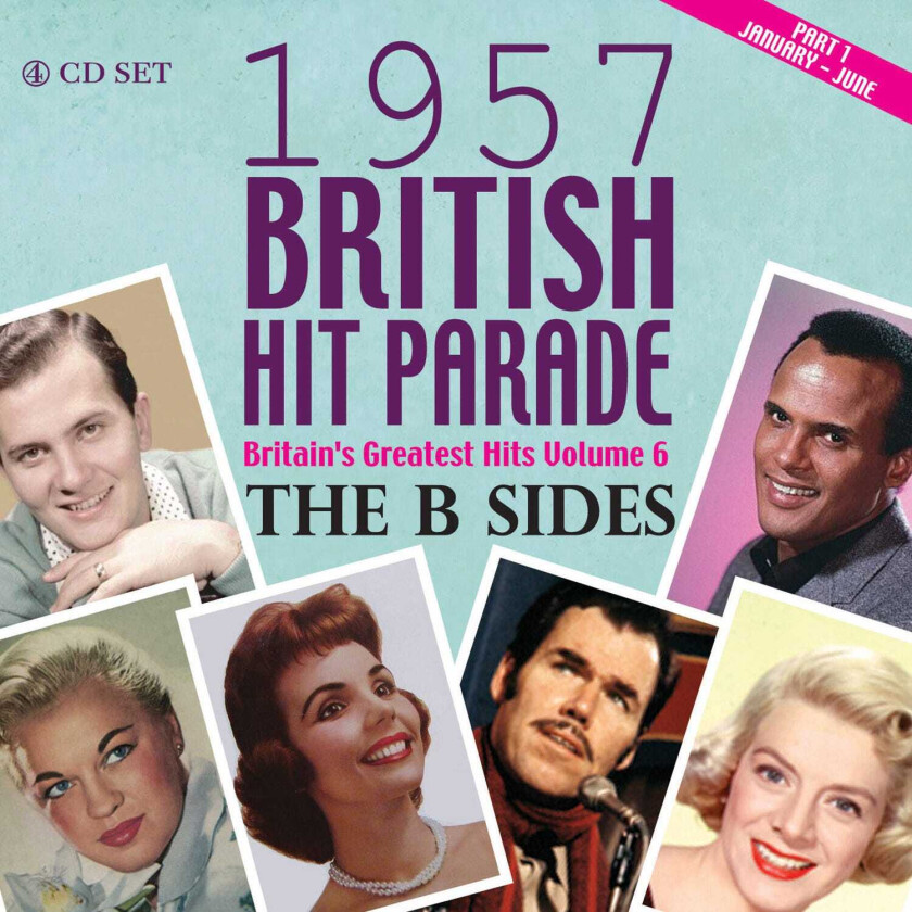 Diverse Artister 1957 British Hit Parade BSides Part 1 CD