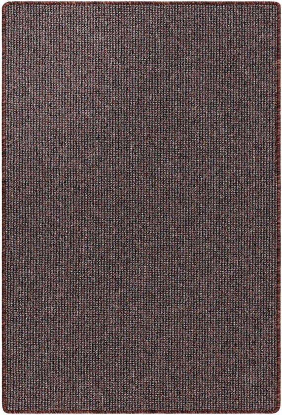 Titan Tuftet teppe 140x200 cm - Rød