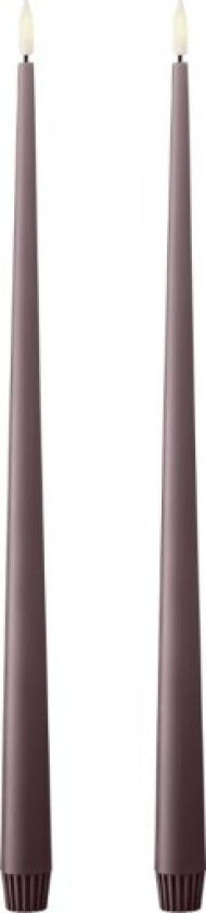 Ester&erik LED kronelys, 40 cm, lilla, 2-pk