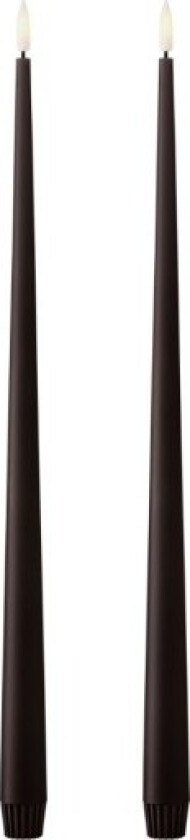 Ester&erik LED kronelys, 40 cm, mørkebrun, 2-pk