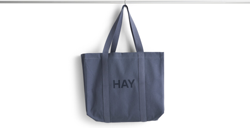 HAY - Shopper Bag - Medium - Stålblå