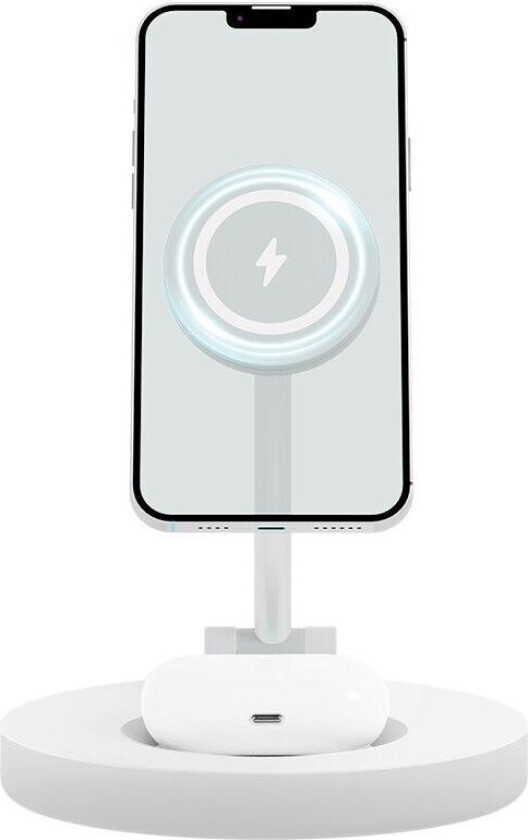 Forever Core MagSecure 2in1 trådløs lader