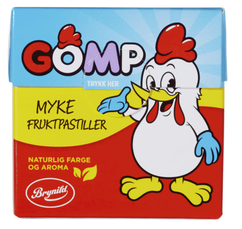 Gomp Fruktpastill 25g