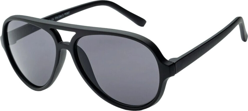 006 Waye Kids Matt Black Frame With Smoke Lens, solbriller, junior Matt Black/Smoke