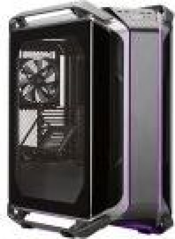 Cosmos C700M - Tower - utvidet ATX (E-ATX) - sidepanel med vindu (herdet glass) - ingen strømforsyning - grå, svart, sølv - USB/lyd