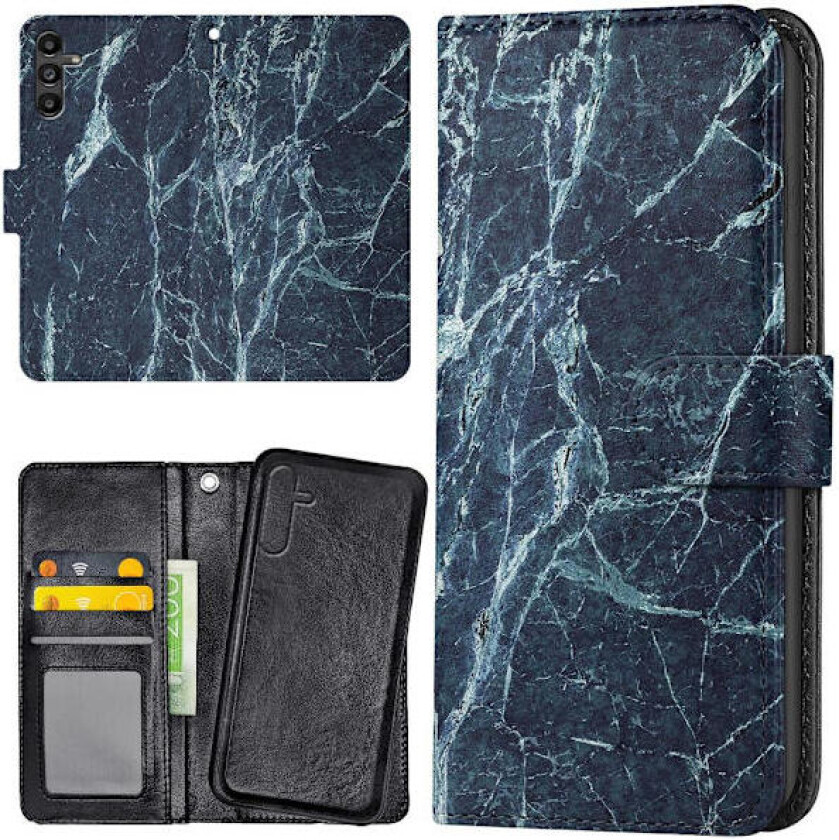 Samsung Galaxy A17 5G - Lommebok Deksel Marmor