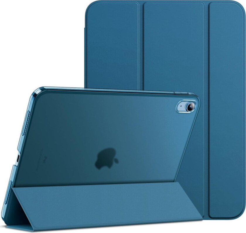 Etui for iPad (A16) 11./10. generasjon (2025/2022), Slim Stand Hardt Bakdeksel Auto Wake/Sleep Funksjon (Teal)