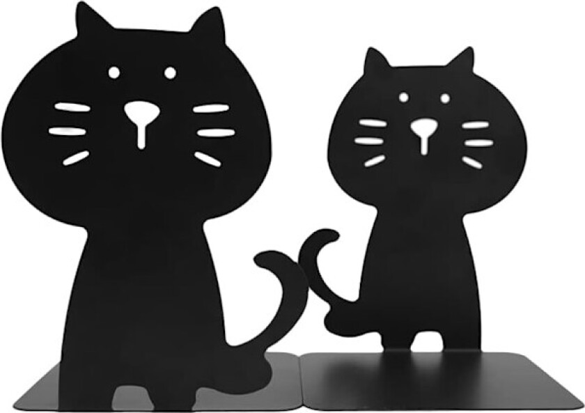 Søte Katte Bokstøtter Tykke Stødige Holdbare Bokstøtter Bokorganisator for Bibliotek Skole Kontor Hjemmestudie