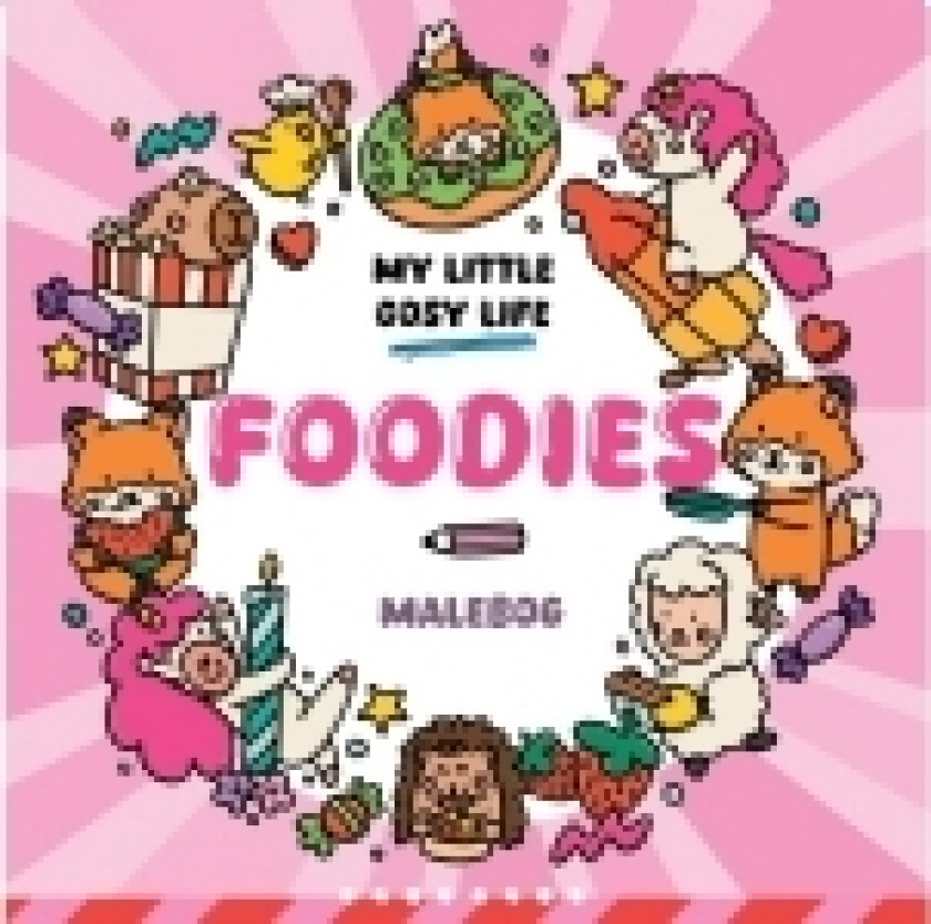 Malebog: Foodies - Cozy Coloring