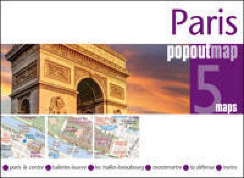 Paris PopOut Map