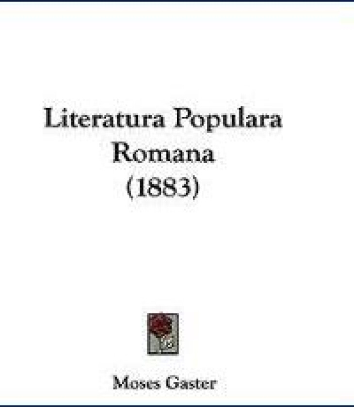 Literatura Populara Romana