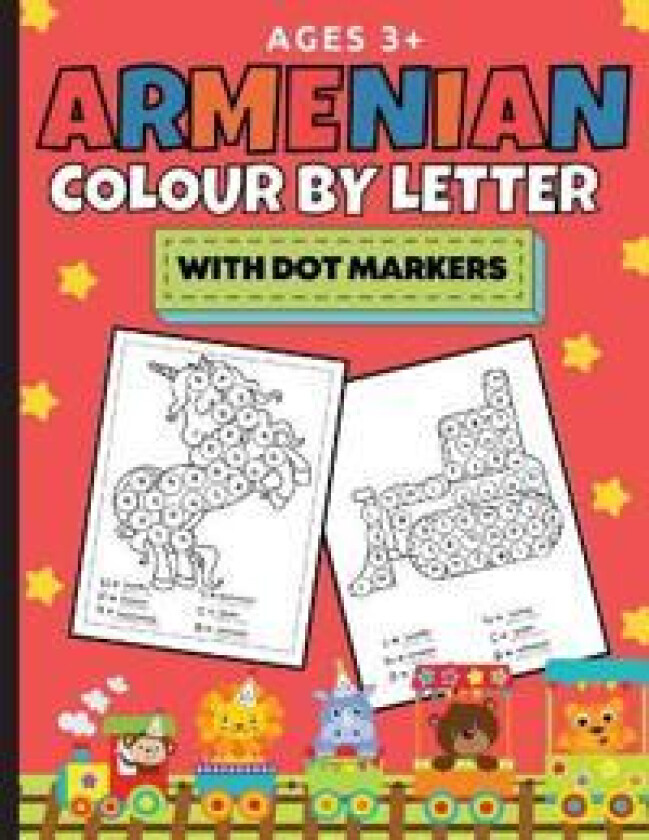 Armenian Colour By Letter With Dot Markers