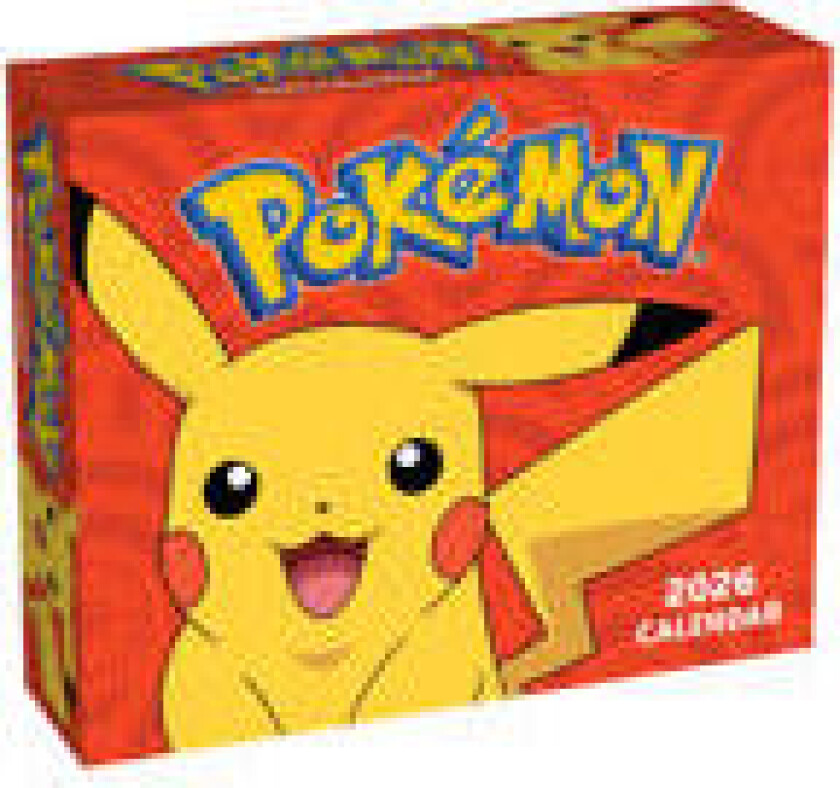 Pokémon 2026 Day-to-Day Boxed Calendar