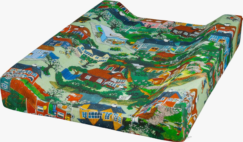 Lotta i Bråkmakergata Stellematte, Grønn - Stellematter - Bomull