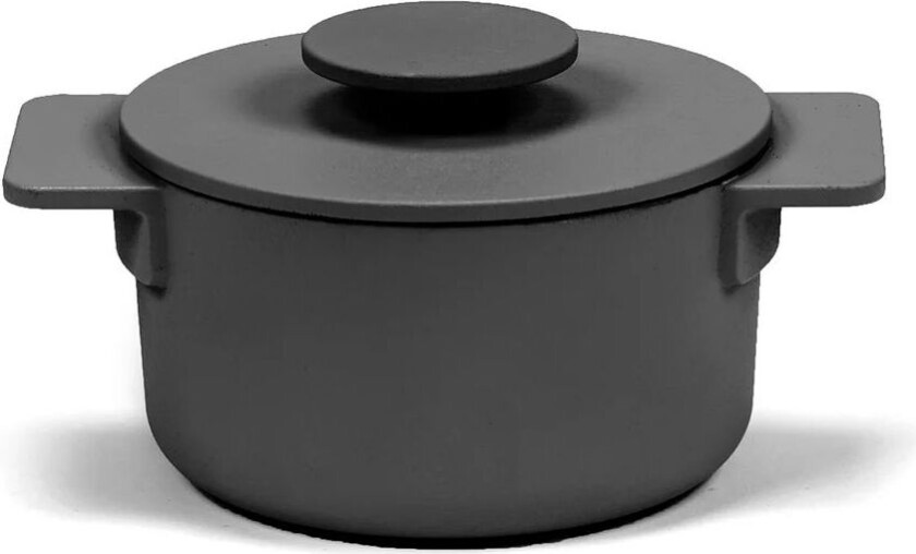 Surface støpejernsgryte svart 1 L