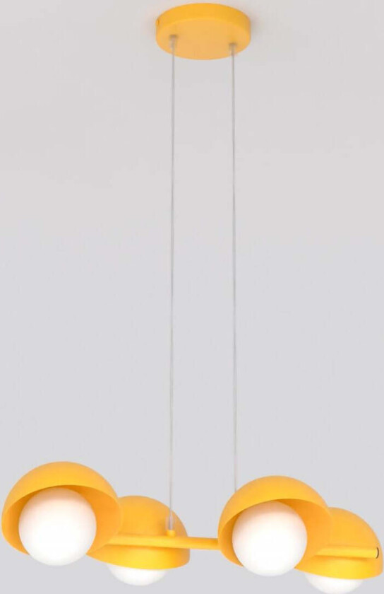 Boom takpendel 4-lys - Oransje