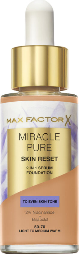 Miracle Pure Skin Reset 2 In 1 Serum Foundation 80.5 Medium Warm