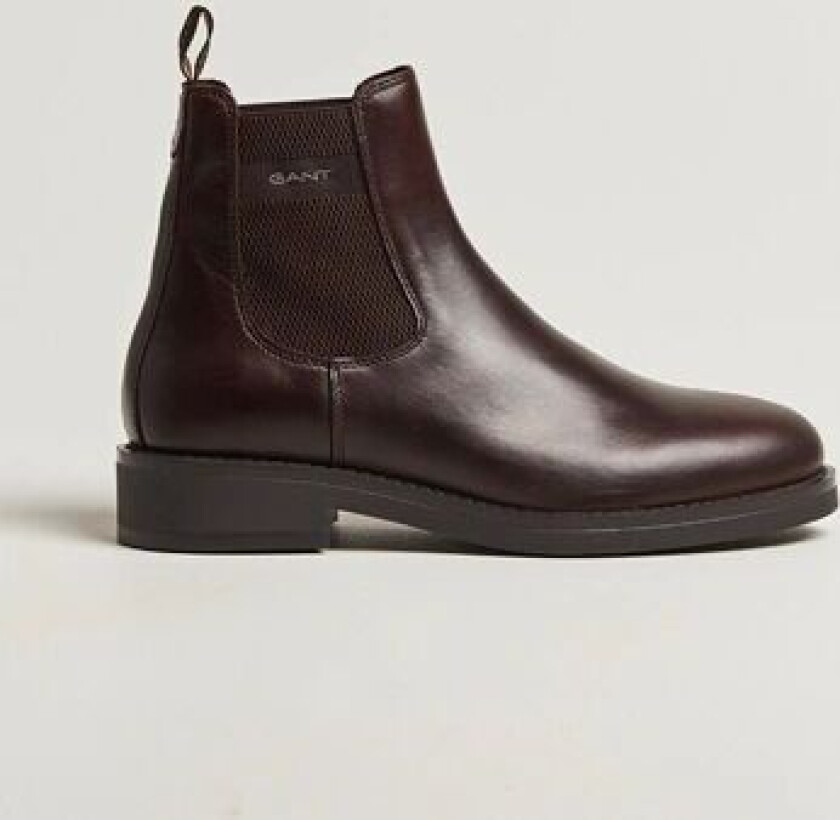 GANT GANT Prepdale Leather Chelsea Boot Dark Brown