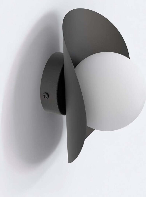 Fiero M K1 vegglampe - Svart