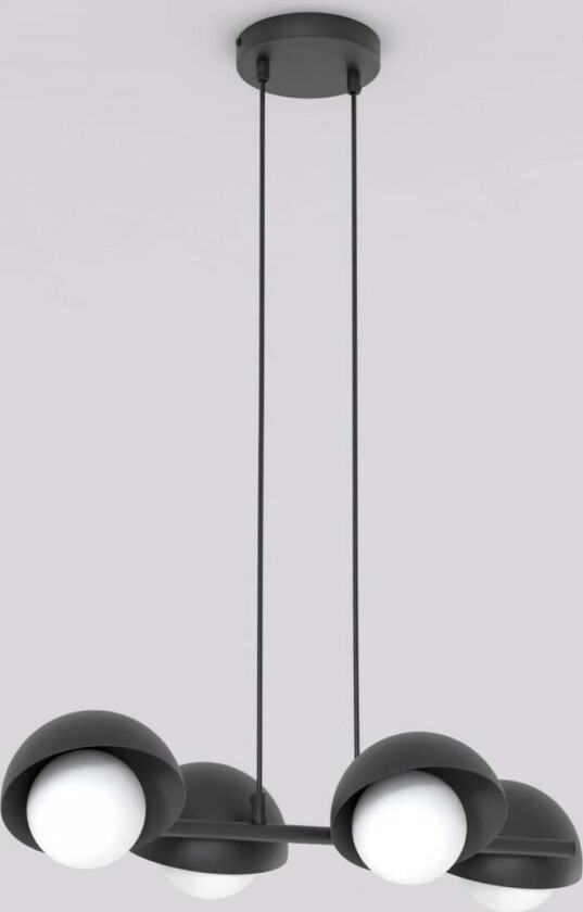 Boom takpendel 4-lys - Svart