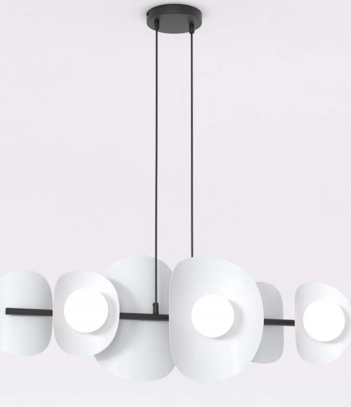 Elementi takpendel 6-lys - Grå