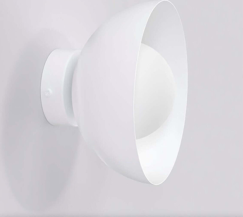 Bibi K1 vegglampe - Hvit