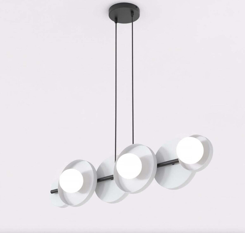 Model takpendel 6-lys - Grå