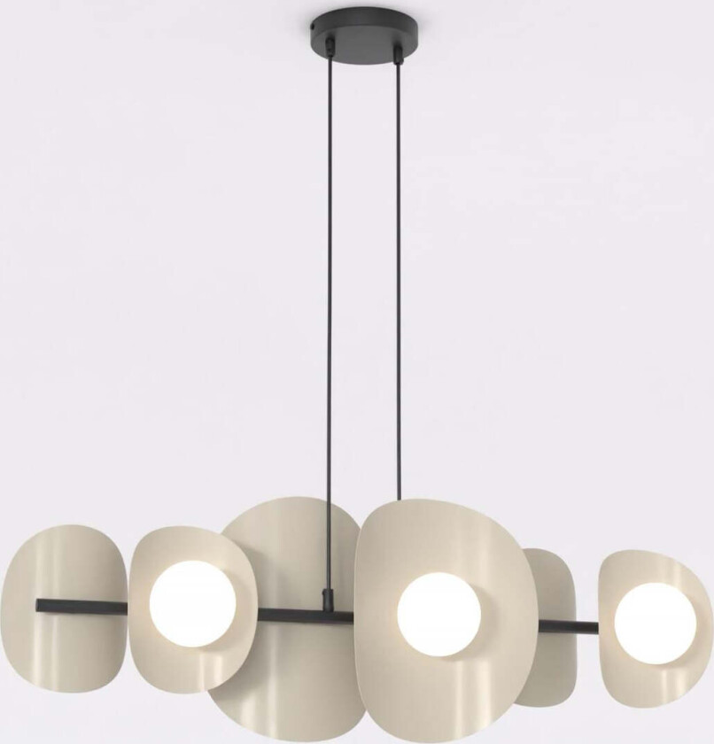 Elementi takpendel 6-lys - Mokka