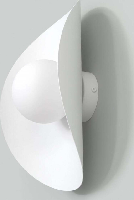 Fiero XL K1 vegglampe - Hvit