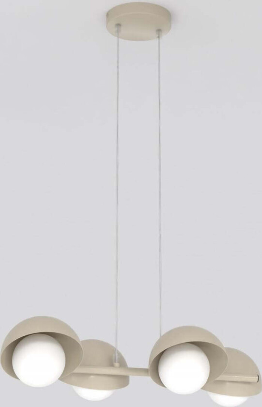 Boom takpendel 4-lys - Mokka