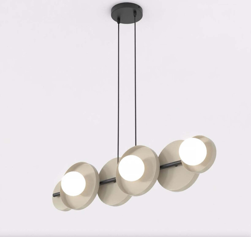 Model takpendel 6-lys - Mokka