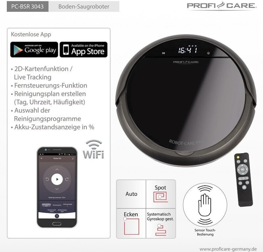 Profi Care Robot Støvsuger