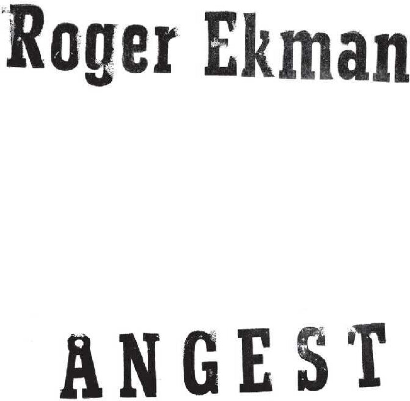Roger Ekman Ångest LP/Vinyl