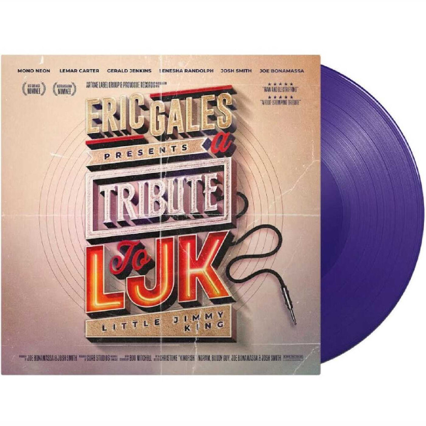 Eric Gales A Tribute To Ljk LP/Vinyl