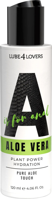 Lube4Lovers: Anal Aloe Vera, Hydration Lubricant, 120 ml