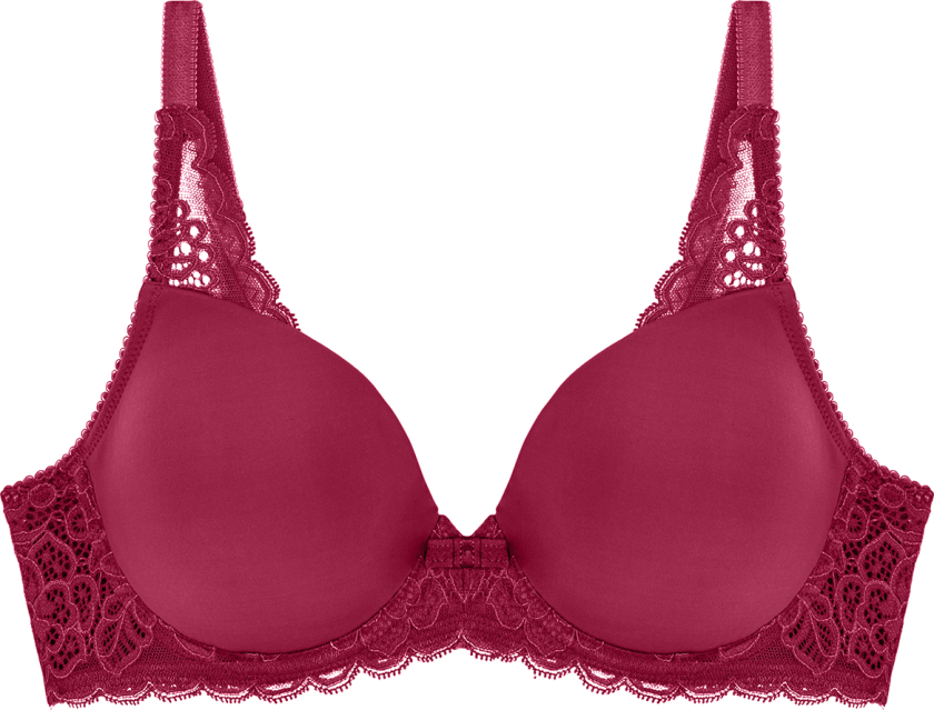 Amourette Spotlight WHP BH med bøyle, rød, Størrelse: 75B, Kvinner