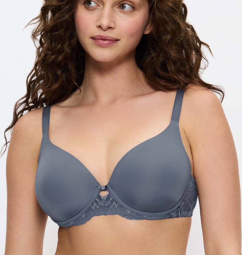 Amourette Charm WHP01 BH med bøyle, blå, Størrelse: 95D, Kvinner