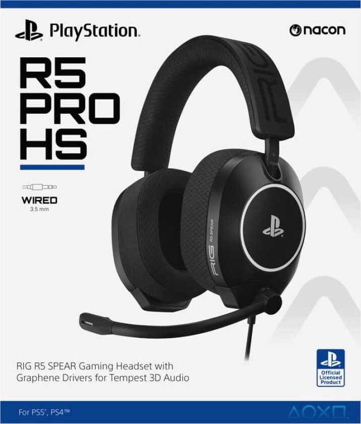 Rig R5 PRO HS wireless PlayStation gamingheadset